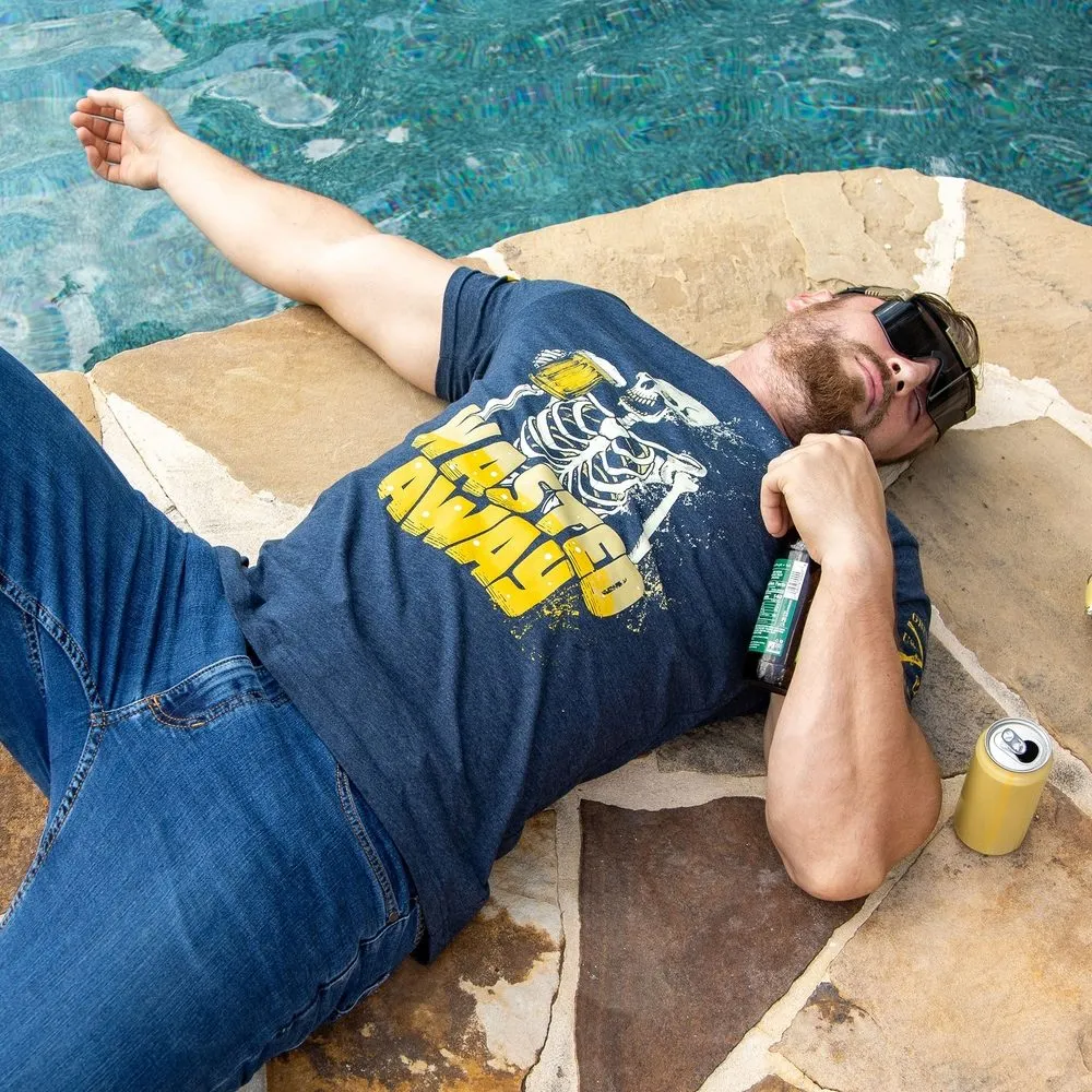 Wasted Away T-Shirt - Midnight Navy