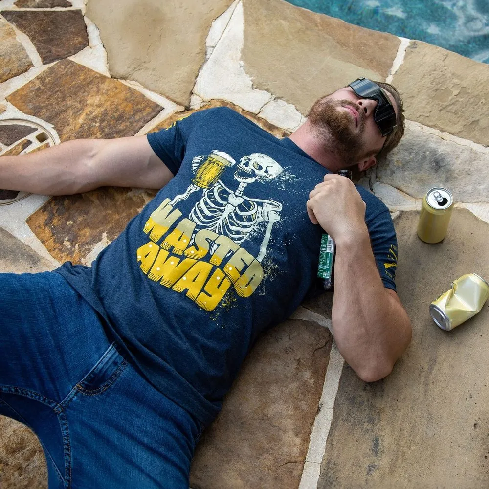 Wasted Away T-Shirt - Midnight Navy