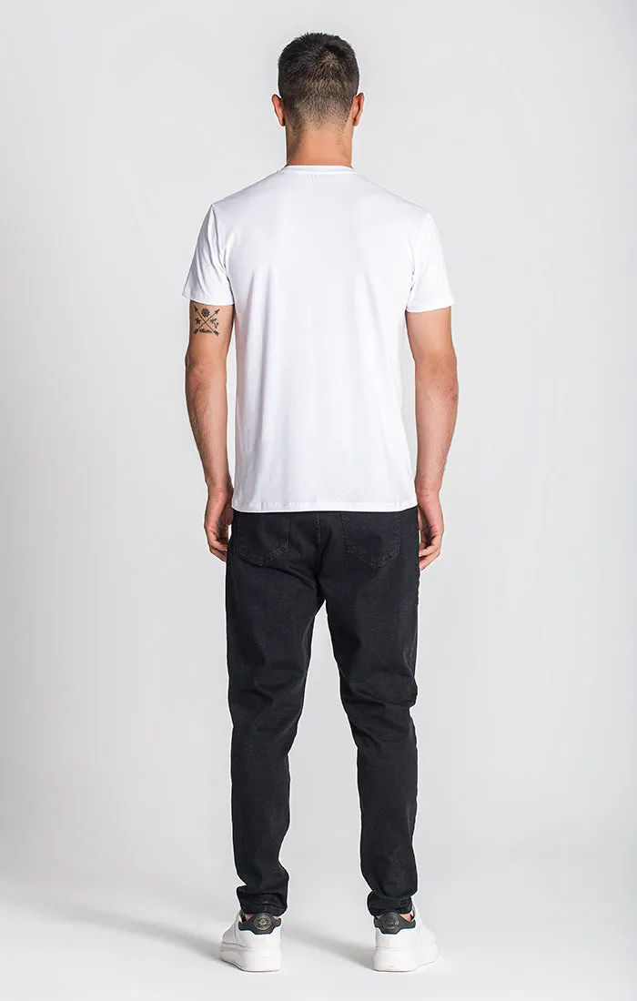 White Essential Micro Slim Tee
