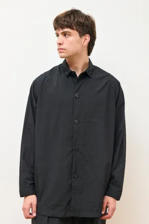 Wide Shirt Packable Black