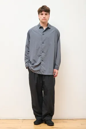 Wide Shirt Packable Gray