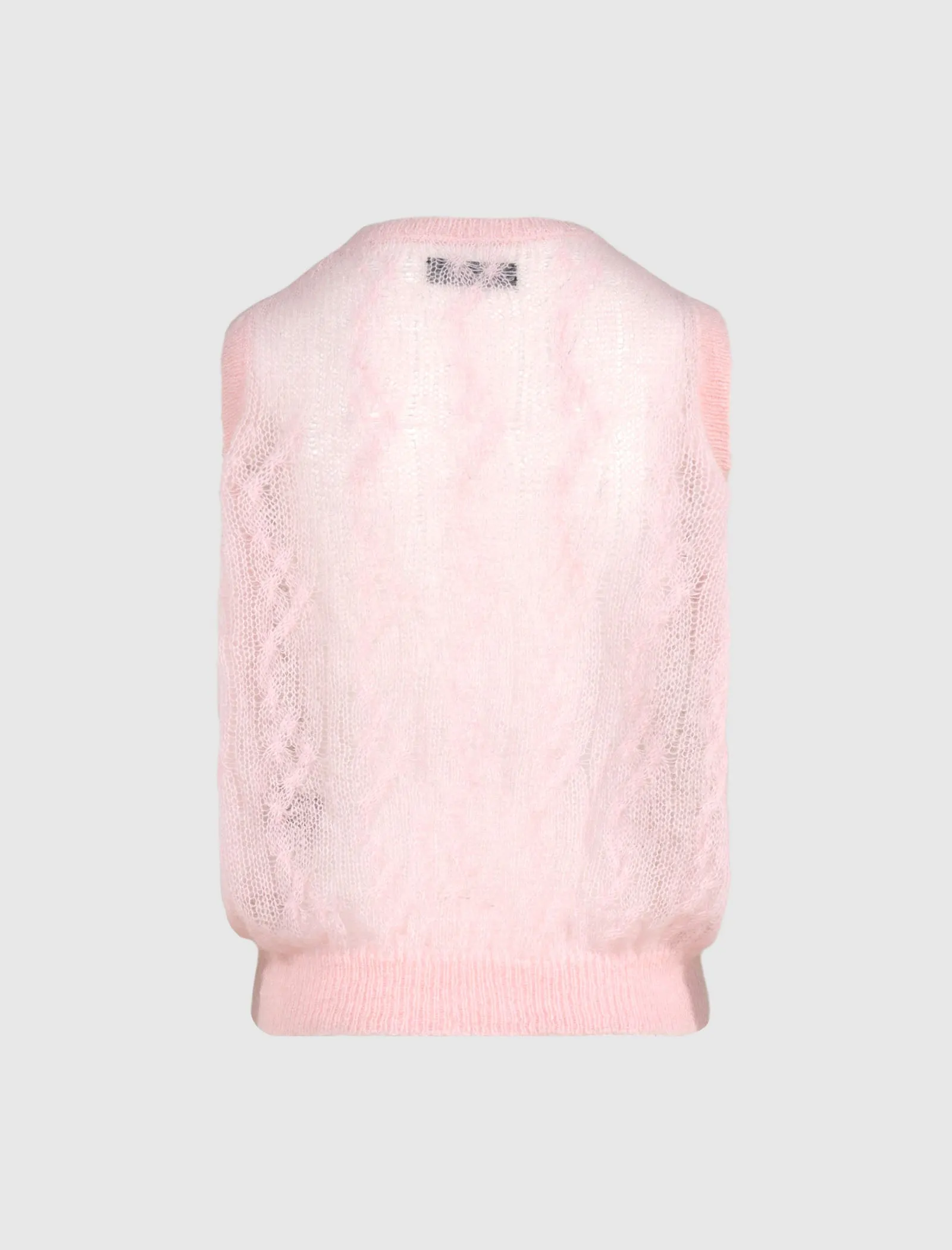 WOMEN'S OPEN CABLE SWEATER