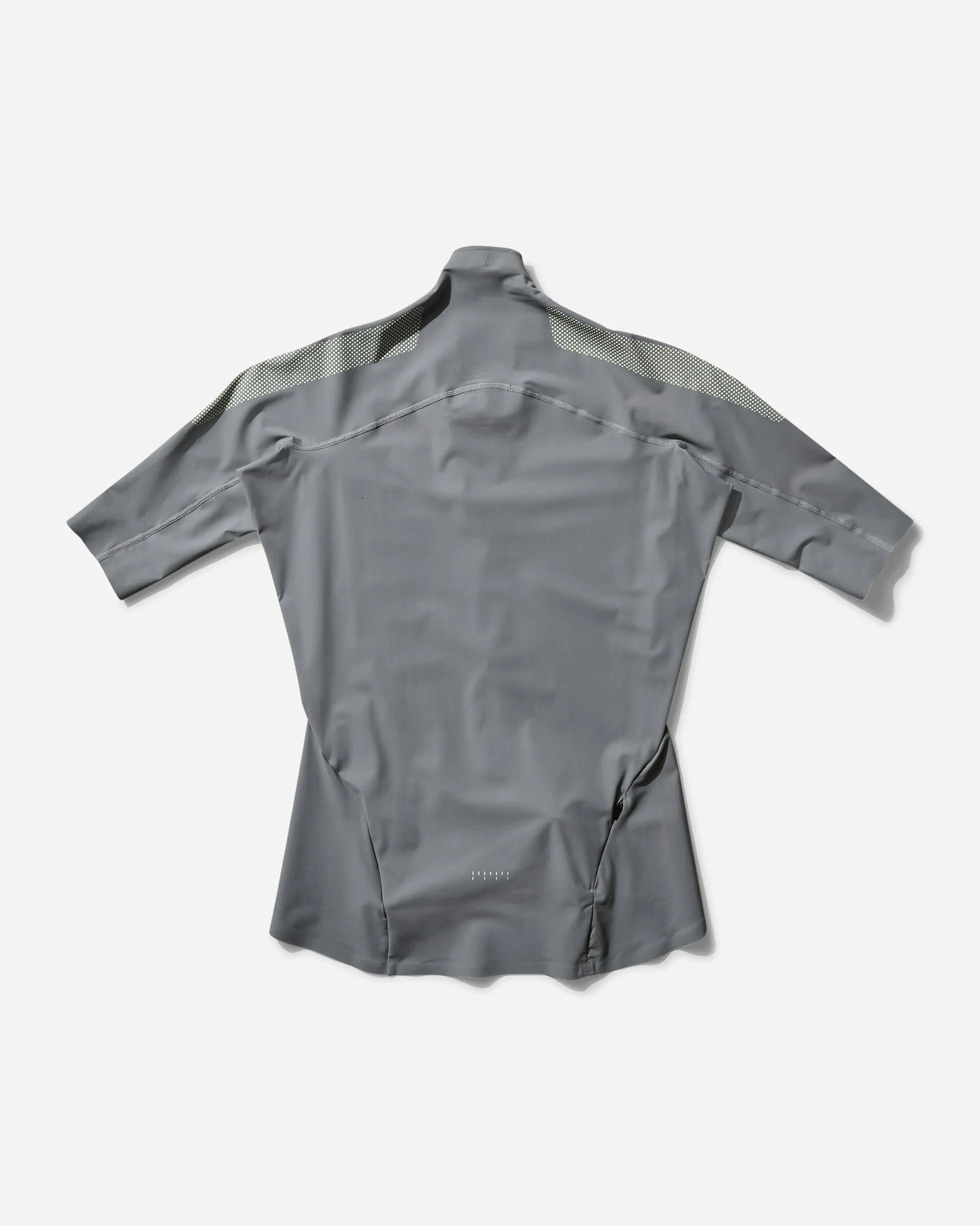 Women's Zip Top Grey / Lime Cream