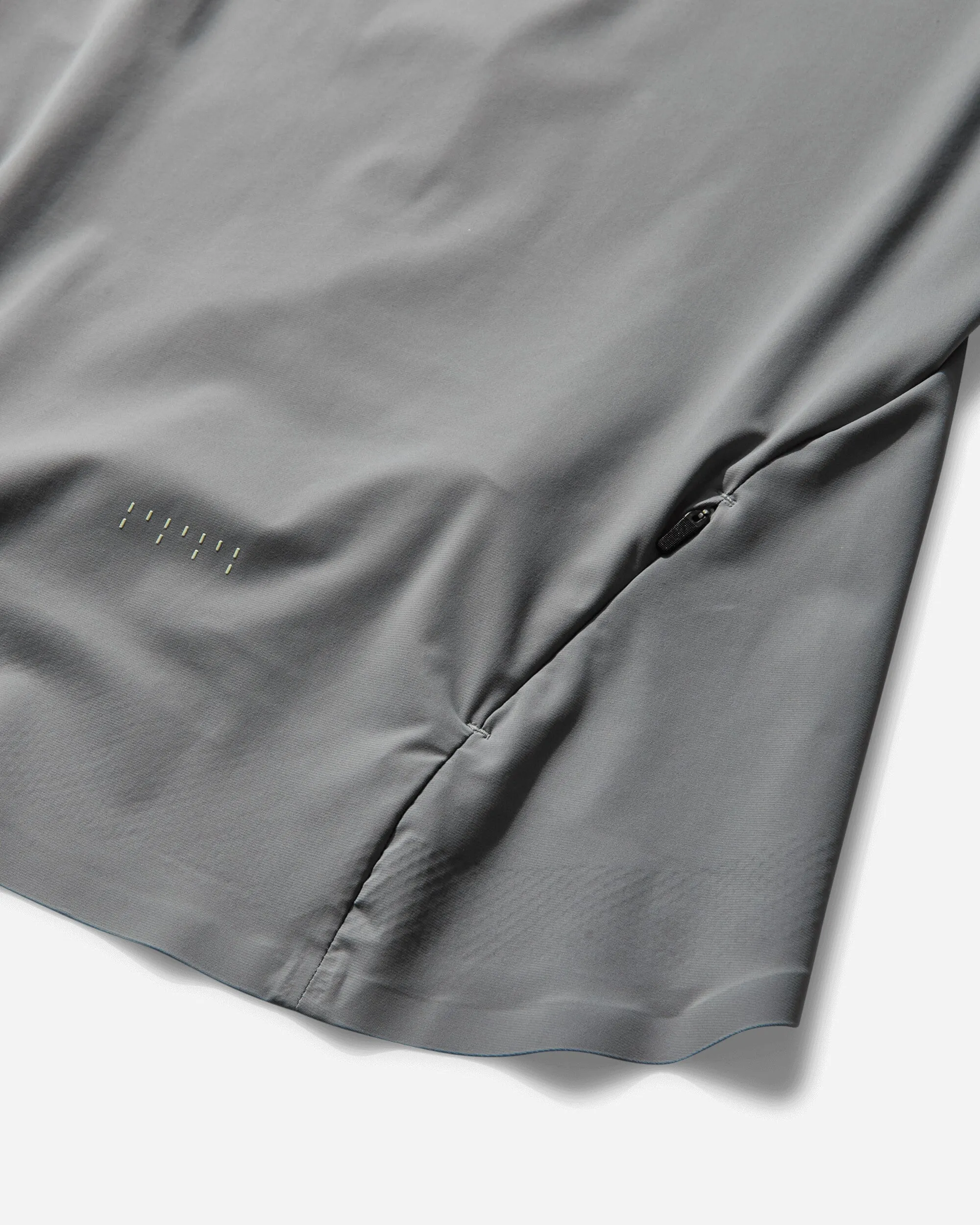 Women's Zip Top Grey / Lime Cream
