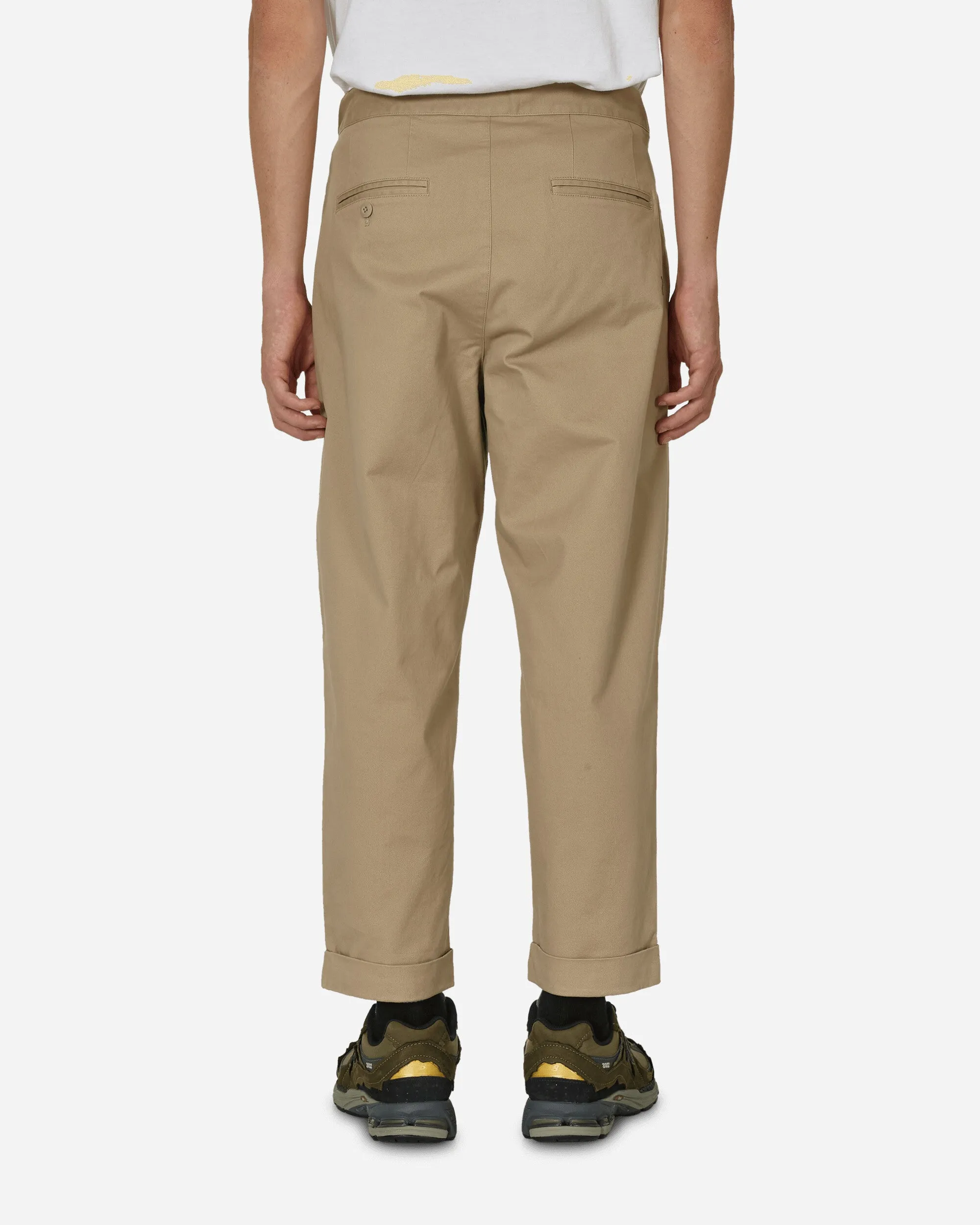 WT 2 Tuck Pants Beige