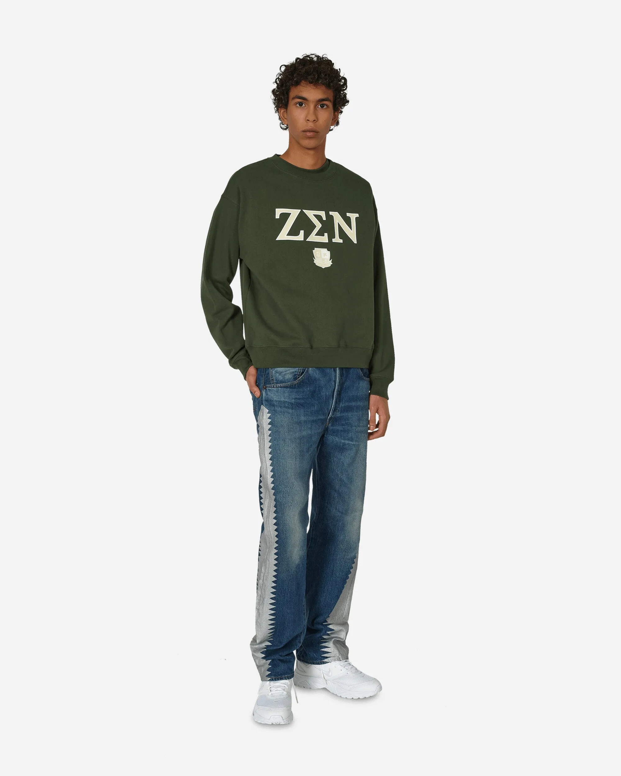 Zen Crewneck Sweatshirt Forest